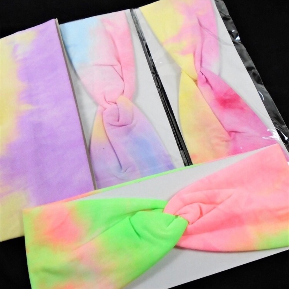 Tie Dye Hair Wrap Headband - Picture 1 of 1